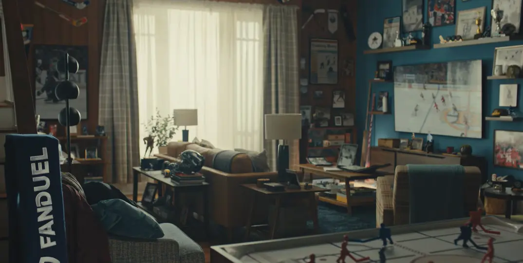 Fanduel NHL Commercial - Set design by Vujo Production Services - Jorge Vujosevich